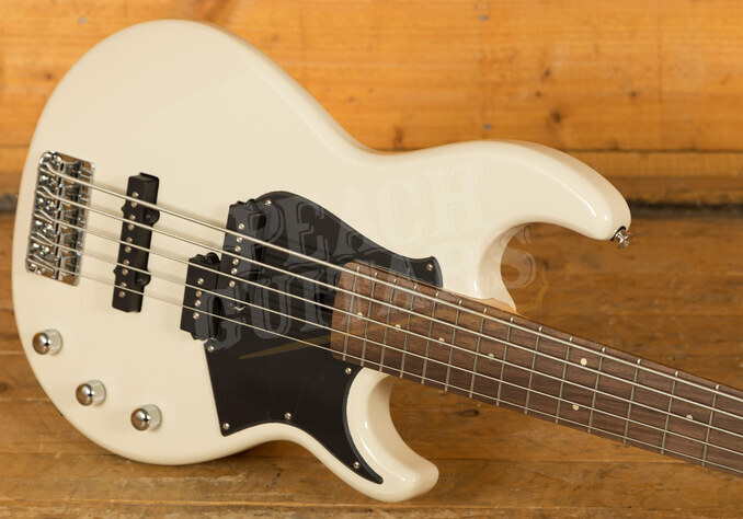Yamaha BB Series | BB235 - 5-String - Vintage White - Peach Guitars