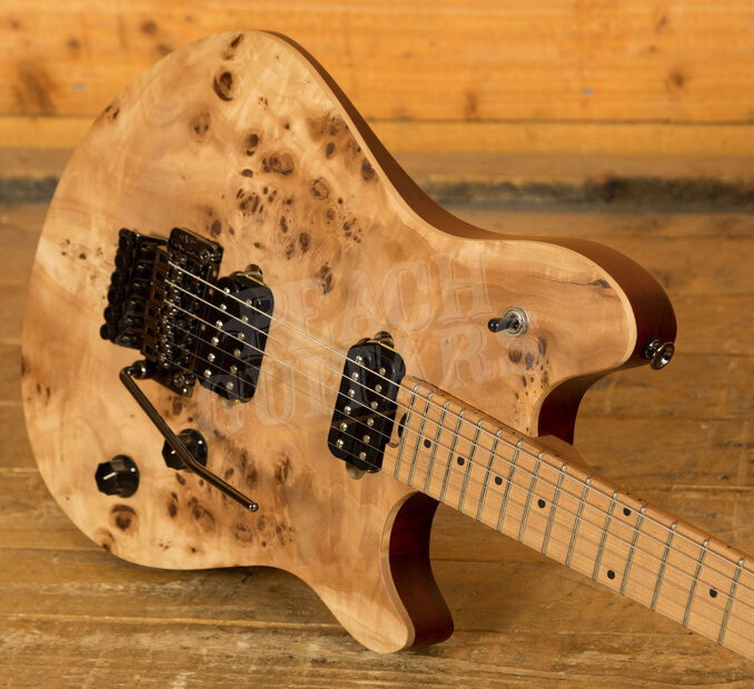 EVH Wolfgang WG Standard Exotic Laurel Burl | Baked Maple - Natural