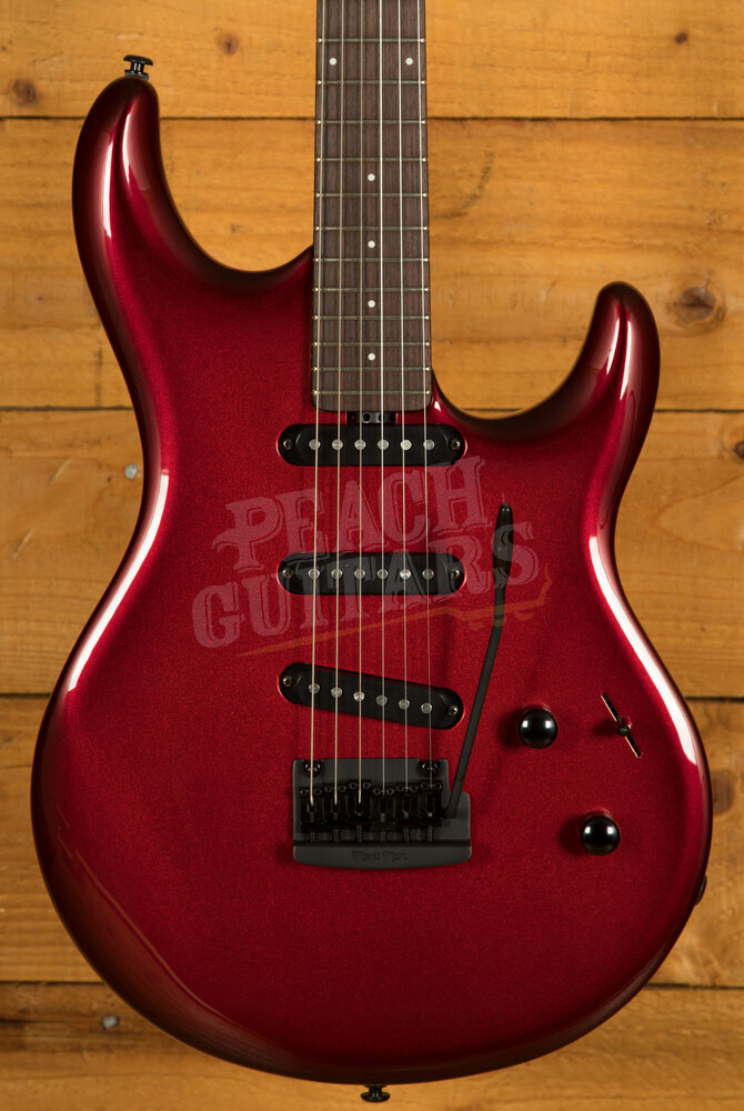 Music Man Steve Lukather Collection | Luke 4 SSS - Scoville Red - Peach  Guitars