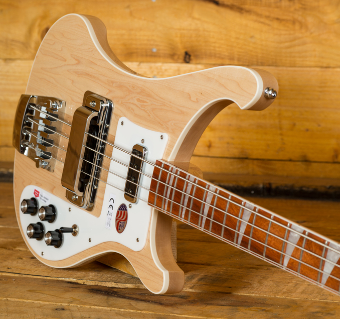 Rickenbacker 4003 Bass Mapleglo Used Peach Guitars