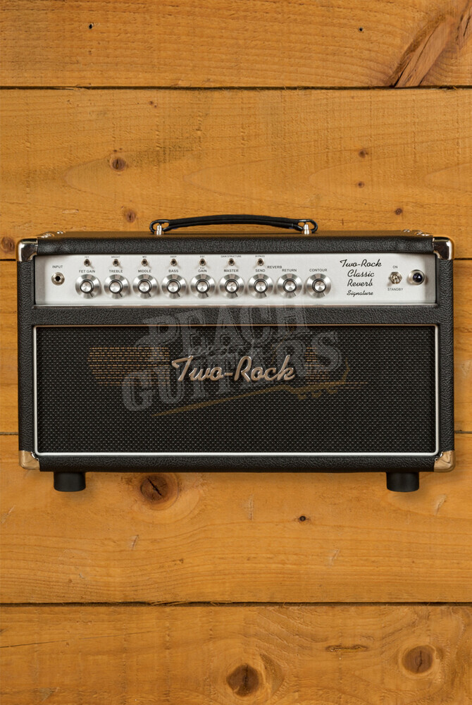 Two-Rock Classic Reverb Signature 100 Watt Head Silver Panel & Knobs