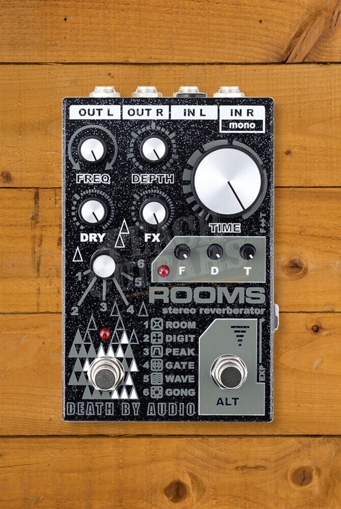 新品登場 DEATH DEATH AUDIO- BY AUDIO ROOMS ROOMS ステレオリバーブ 楽器・機材