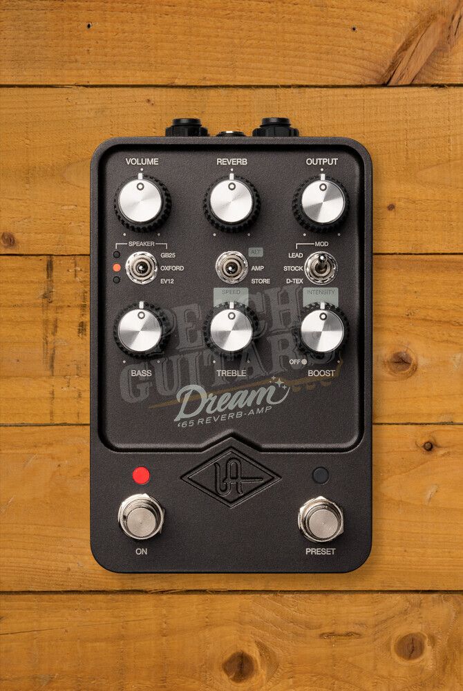 Universal Audio UAFX Guitar Pedals | Dream '65 Reverb Amplifier