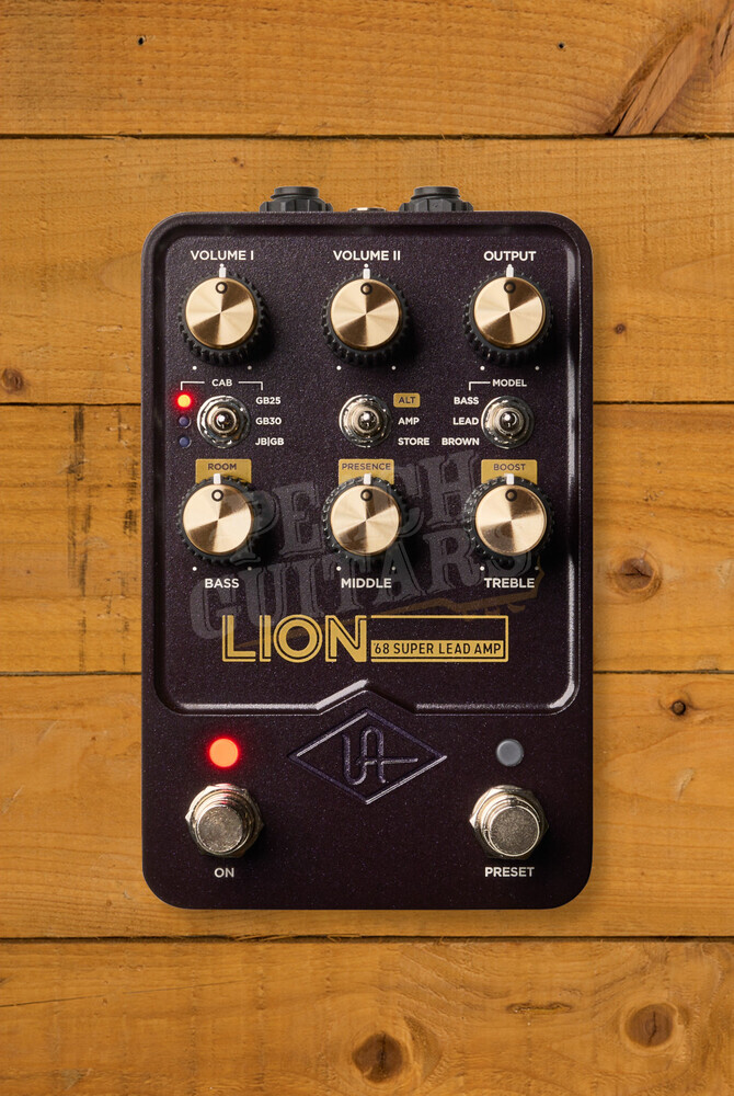 Universal Audio UAFX Guitar Pedals | Lion '68 Super Lead Amplifier 