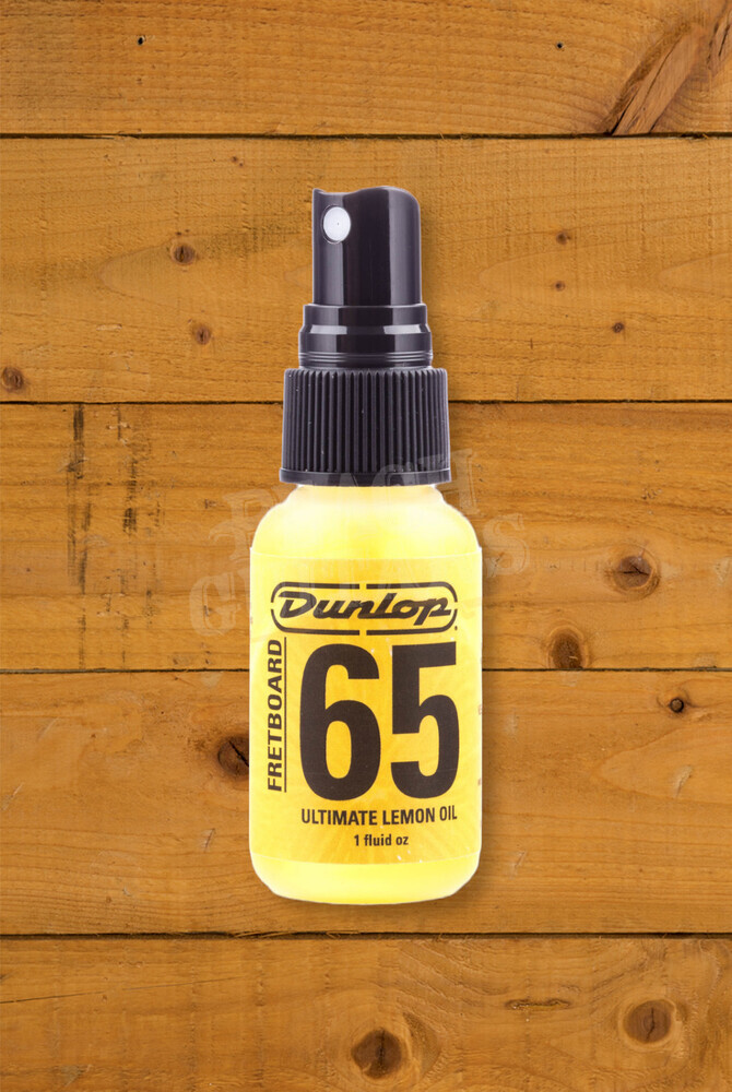 Dunlop 65 Fingerboard Fretboard Cleaner Ultimate Lemon Oil - 4 oz.
