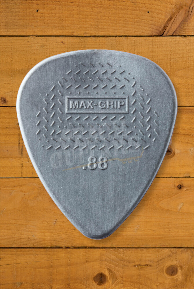 Dunlop 449-088  Max-Grip Nylon Standard Pick - .88mm - 12 Pack - Peach  Guitars