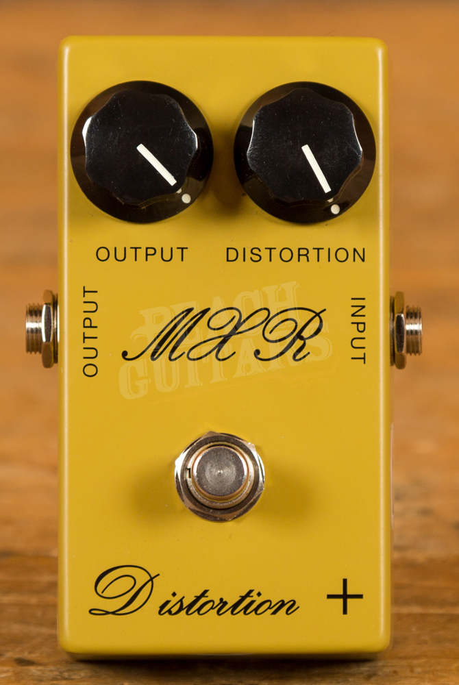 MXR Custom Distortion + Mustard