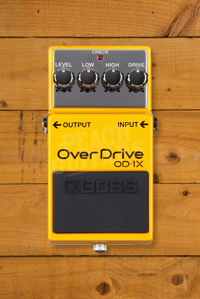 BOSS OD-1X | OverDrive - Peach Guitars