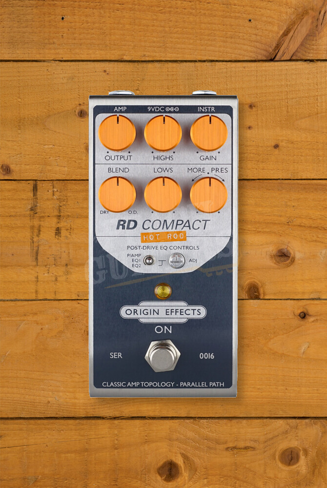 Origin Effects Overdrive Pedals | RD Compact Hot Rod