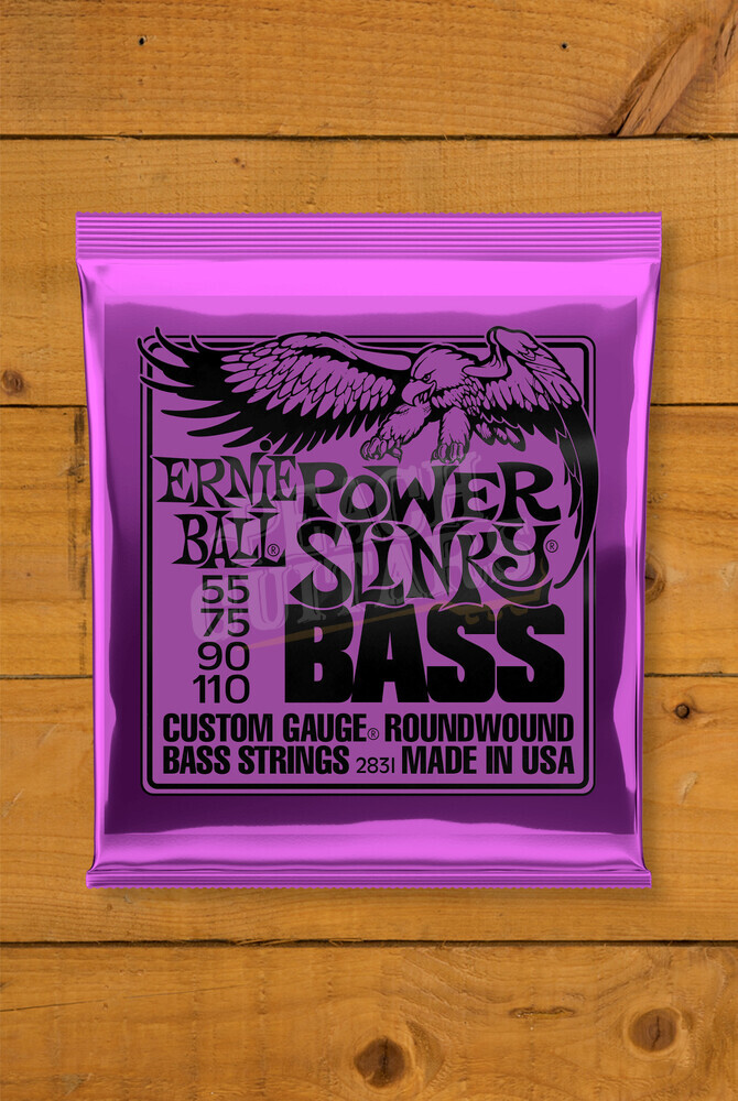 Ernie Ball Power Slinky Bass 55-110 - Peach Guitars