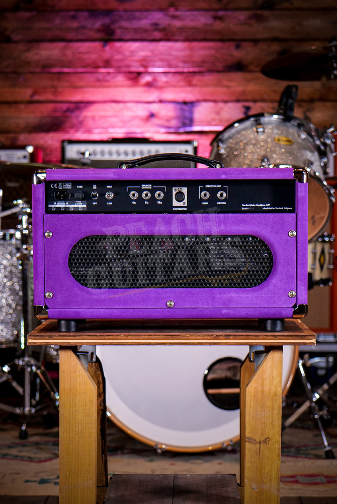 Two Rock Classic Reverb Signature 100 Watt Head & 2x12 Cab Purple Suede