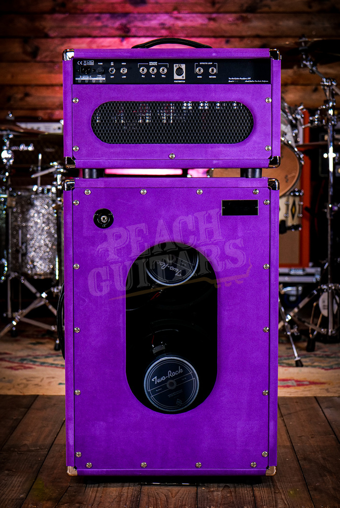 Two Rock Classic Reverb Signature 100 Watt Head & 2x12 Cab Purple Suede