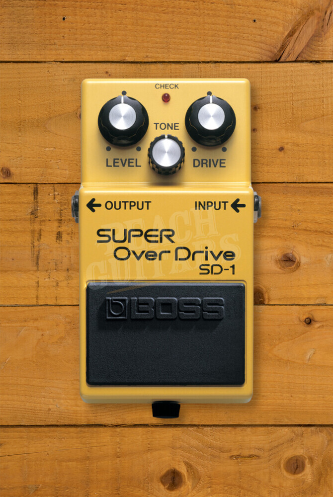 BOSS SD-1 SUPER OverDrive Peach Guitars
