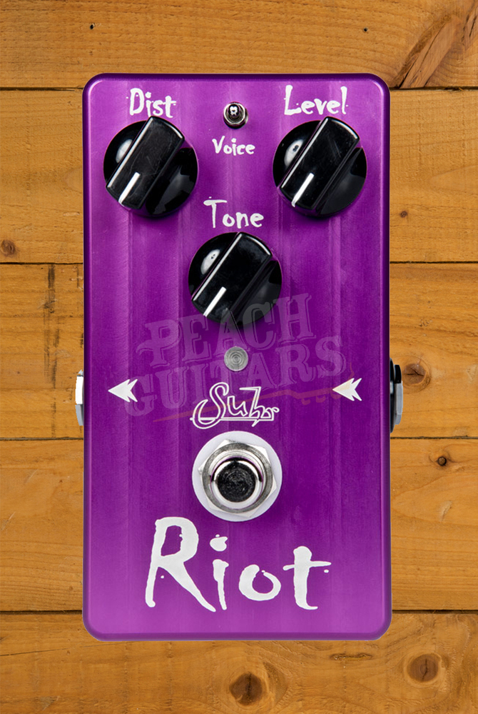 Suhr Riot Distortion Pedal - Peach Guitars