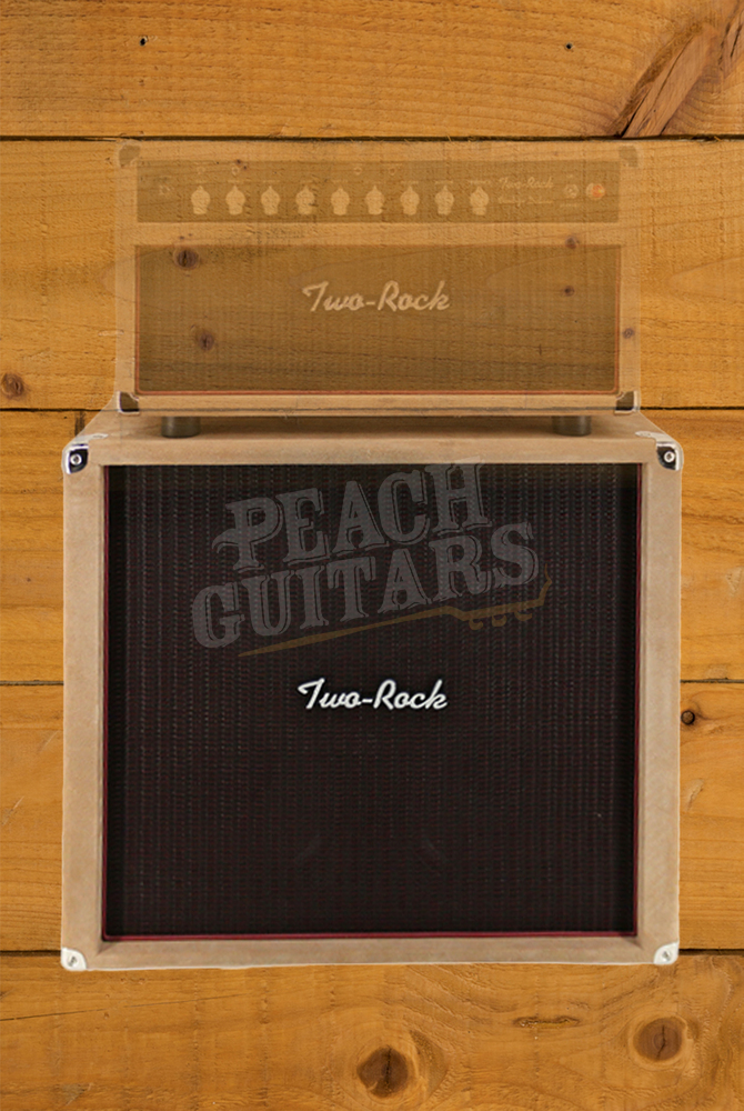 Two-Rock Vintage Deluxe 3x10 Cab Dogwood Suede w/Oxblood Cloth