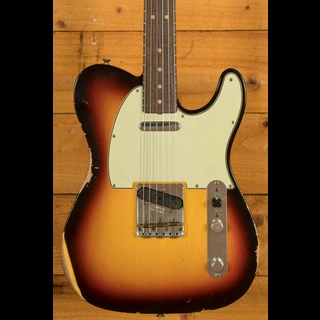 Fender Custom Shop 63 Tele - Relic Chocolate 3-Tone Sunburst