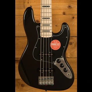 Squier Affinity Series Active Jazz Bass V Maple Black Metallic