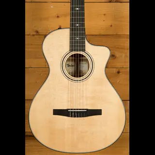 Taylor 312ce-N All-Solid Cutaway Classical Guitar - Natural