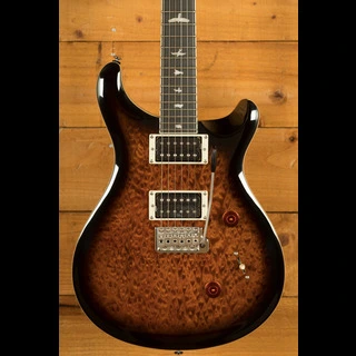 PRS SE Custom | Custom 24 Quilt - Black Gold Sunburst