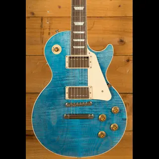 ギター gibson les paul standard 50s ocean blue Gibson Les Paul Standard '50s Figured Top Electric Guitar - Ocean