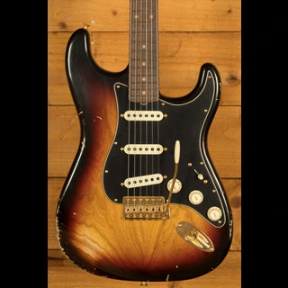 Fender Custom Shop Limited Custom 62 Strat - Relic Bleached 3-Tone