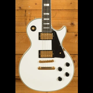 Epiphone Inspired By Gibson Custom Les Paul Custom | Alpine White Epiphone Inspired By Gibson Custom Les Paul Custom | Alpine White