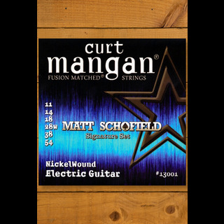 Curt Mangan Nickel Wound Electric Guitar Strings 11 54 Matt