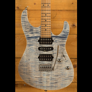 ギター Suhr Modern Plus Trans Blue Denim Slate Suhr Modern Plus Trans Blue Denim/Slate Pau Ferro
