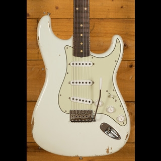 Fender Custom Shop '61 Strat Relic/CC Hardware Olympic White