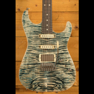 Tom Anderson Drop Top Shorty Natural Arctic Blue with Binding