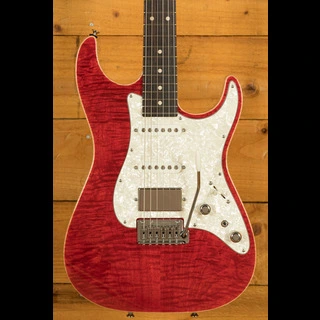 Tom Anderson Drop Top Classic | Transparent Red with Binding & Case