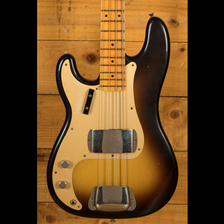 Fender Custom Shop '58 P Bass Journeyman Wide Fade 2-Tone Sunburst Left  Handed