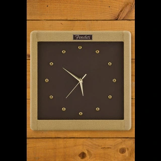 Fender TWEED　CLOCK　ツイードクロック　壁掛け時計　掛け時計 Fender Tweed Wall Clock | Sweetwater