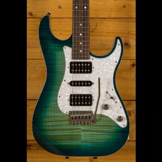 Schecter USA Custom Shop Sunset Custom Caribbean Burst HSH