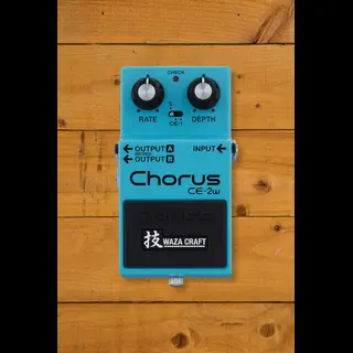 ギター BOSS Chorus CE-2W WAZA CRAFT Pedal Chorus Boss CE-2W Chorus Waza Craft Edição Especial