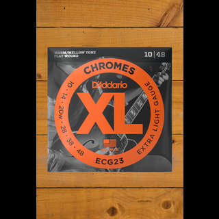 D Addario Electric Strings Chromes Extra Light 10 48 Peach