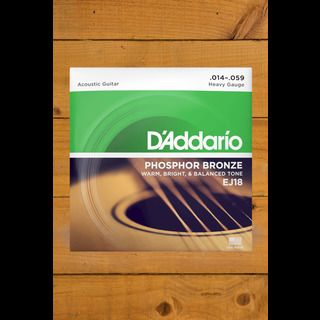 D Addario Acoustic Strings Phosphor Bronze Heavy 14 59