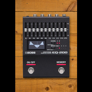 BOSS EQ-200 | Graphic Equalizer - Peach Guitars