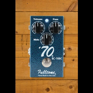 Fulltone '70 BC-108C ギターエフェクター Fulltone '70 BC-108C Fuzz Pedal | Sweetwater