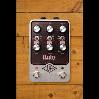 Universal Audio UAFX Guitar Pedals | Ruby '63 Top Boost Amplifier