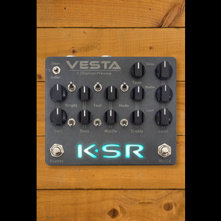 Effects > Gain > KSR Vesta | 3 Channel Preamp - Peach Guitars