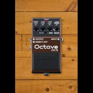 BOSS OC-5 Guitar & Bass Octave Pedal