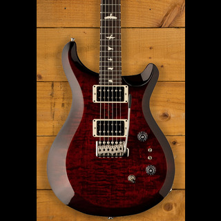 prs se custom 24 fire red burst