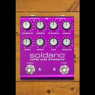 Soldano Pedals | SLO Plus Pedal Purple - Overdrive Soldano Pedals | SLO Plus Pedal Purple - Overdrive