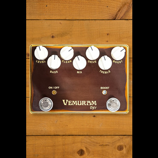 Vemuram DJ1 | Darryl Jones Signature Bass Overdrive Pedal - Peach 