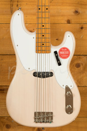 Squier Classic Vibe 50s P-Bass White Blonde - Peach Guitars