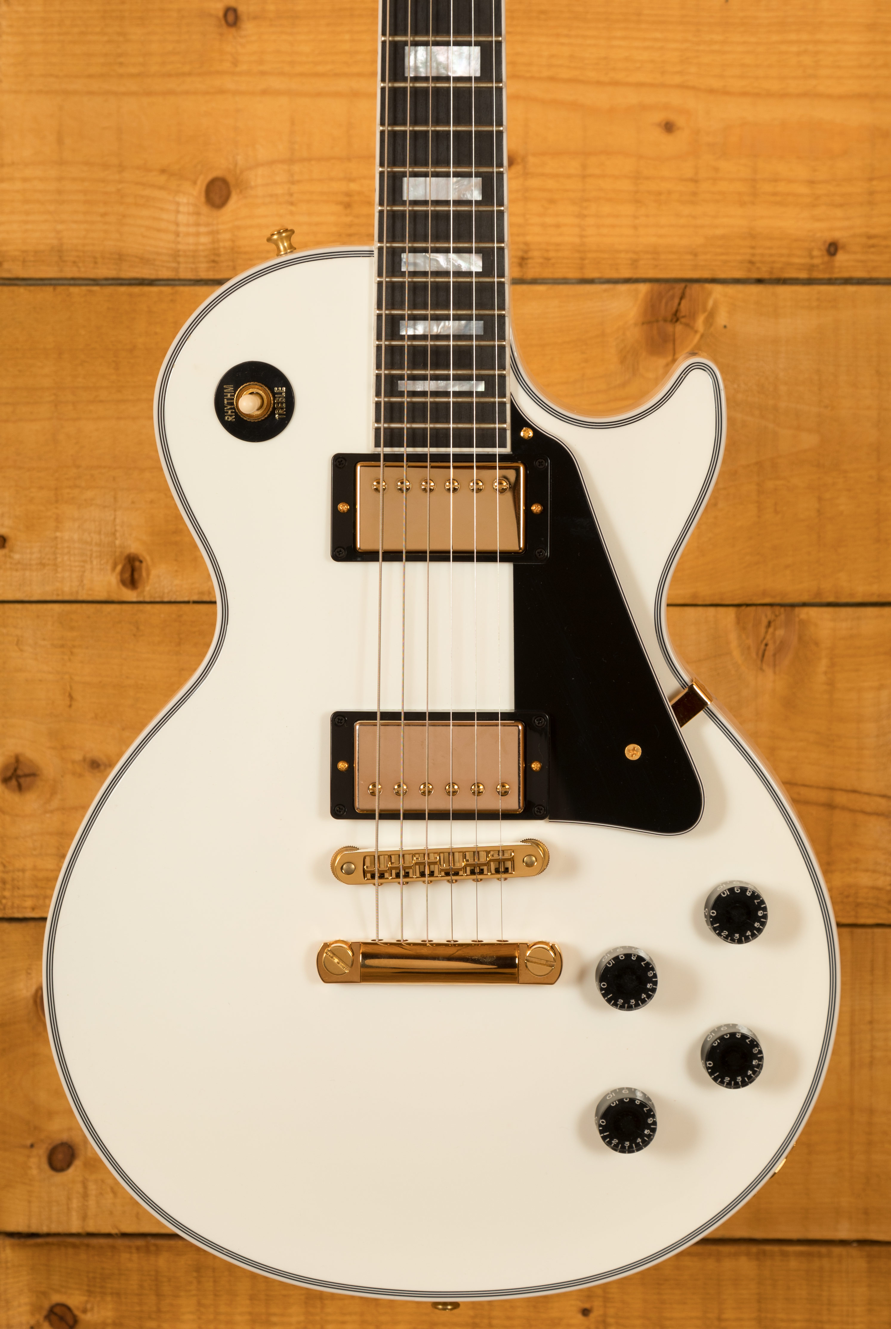 Gibson Custom Les Paul Custom w/ Ebony Fingerboard Gloss Alpine White