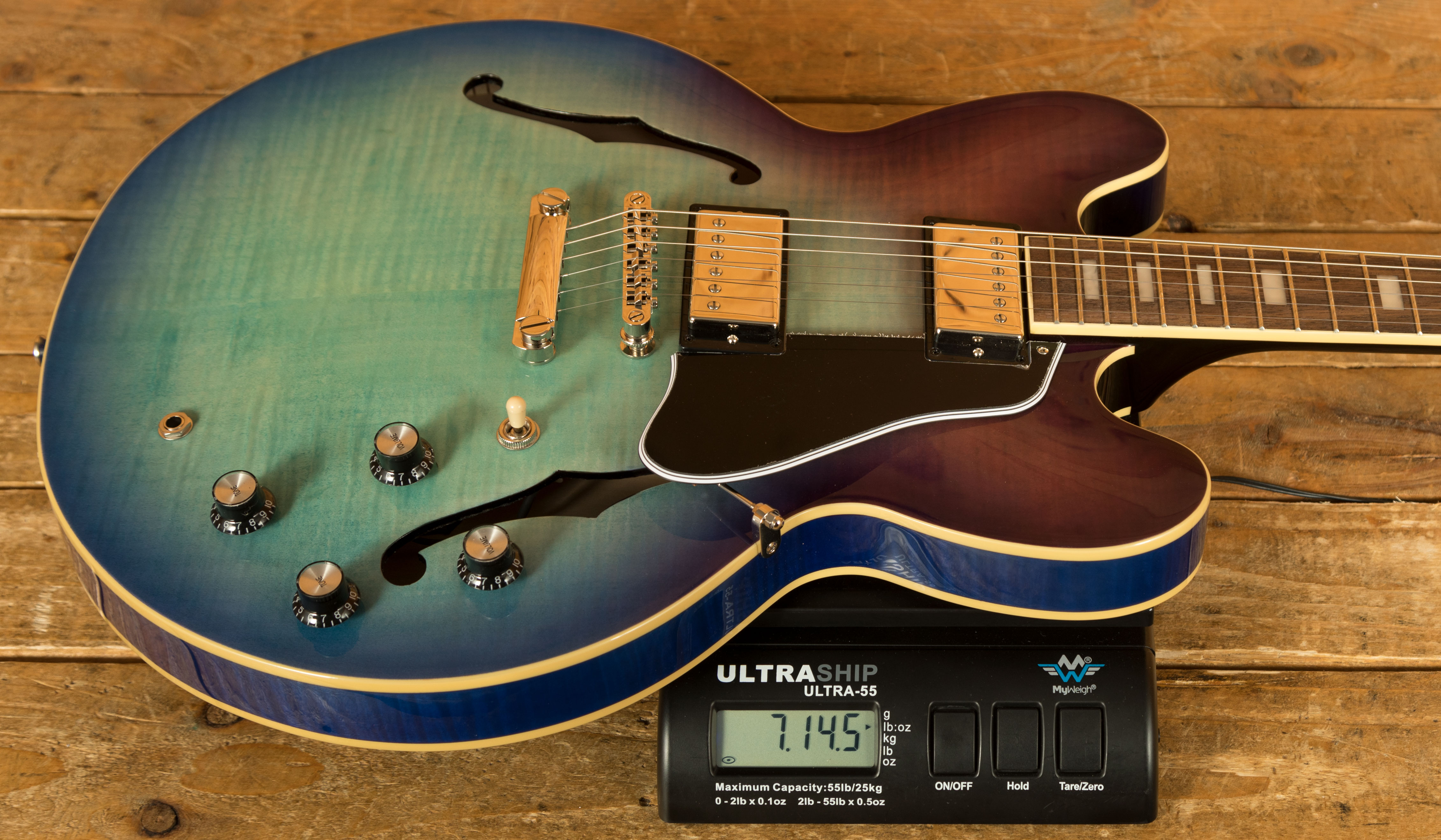 Epiphone ES-335 Figured | Blueberry Burst