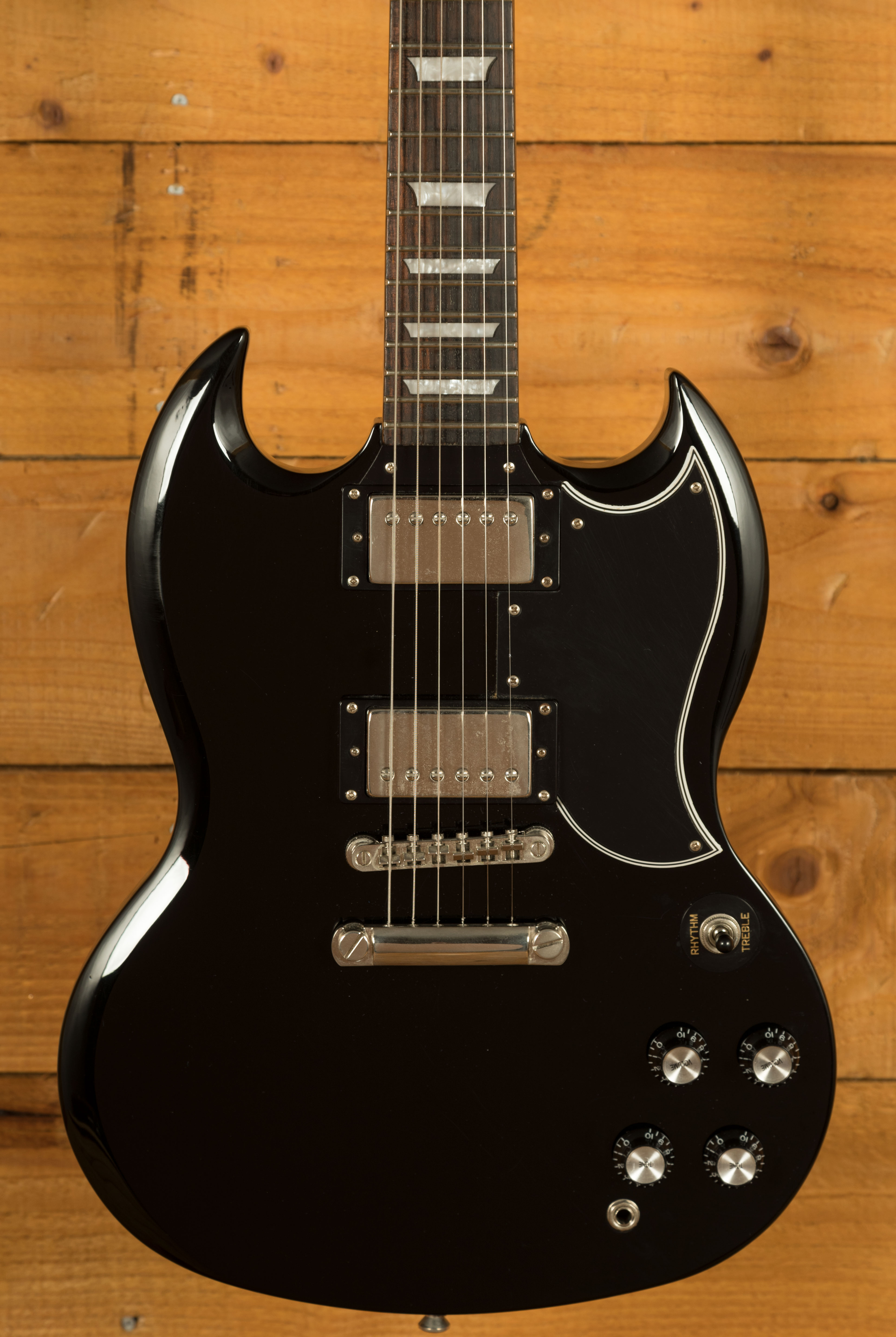 【美品】epiphone sg G-400 ebony エピフォン Guitarra Epiphone SG G-400 Black