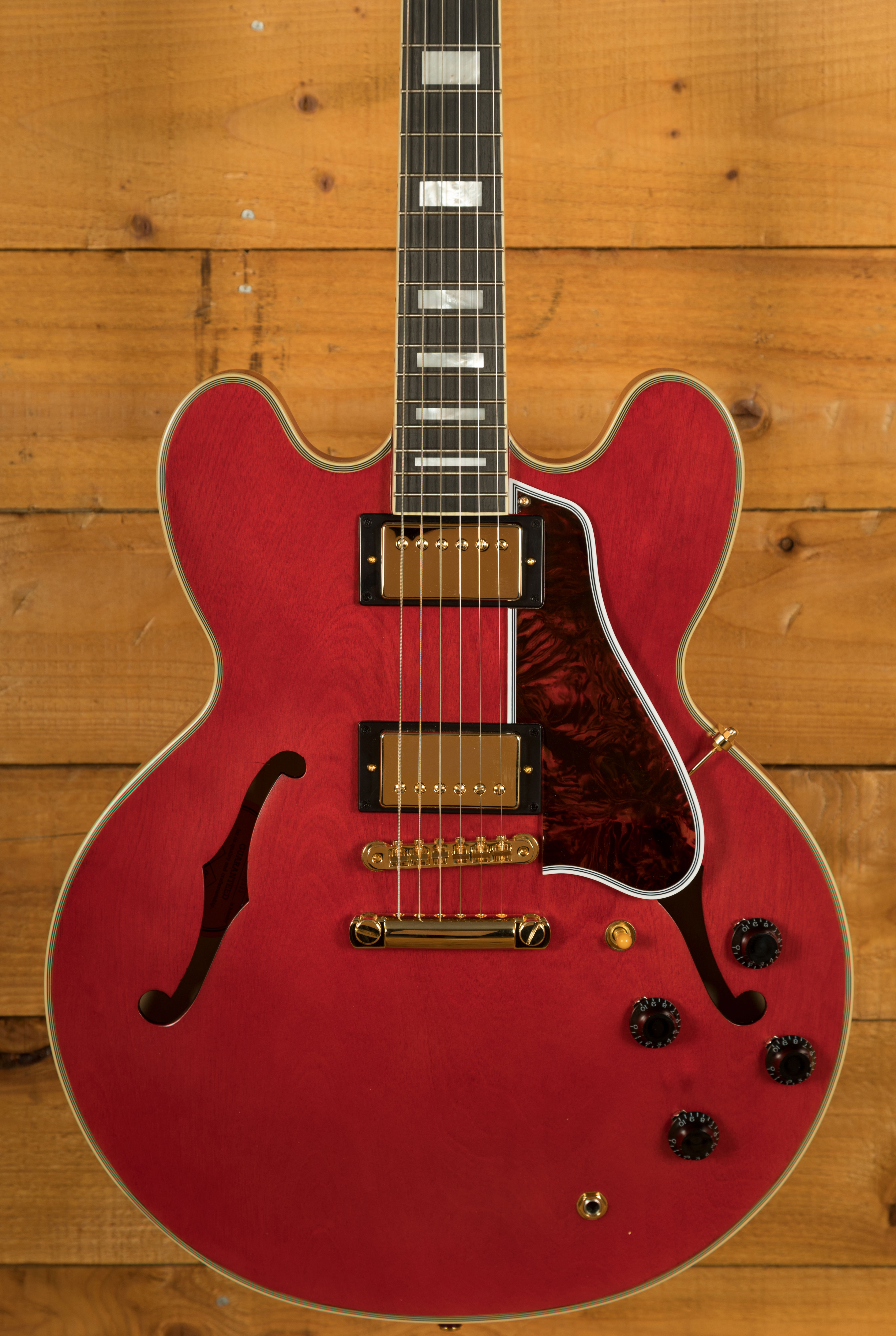 ギター Epiphone Inspired by GibsonCustom ES-355 1959 ES-355, Cherry Red | Epiphone